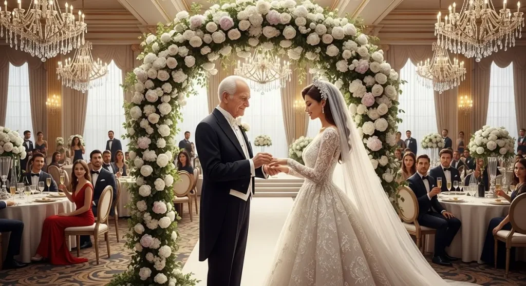 ازدواج با پیرمرد پولدار