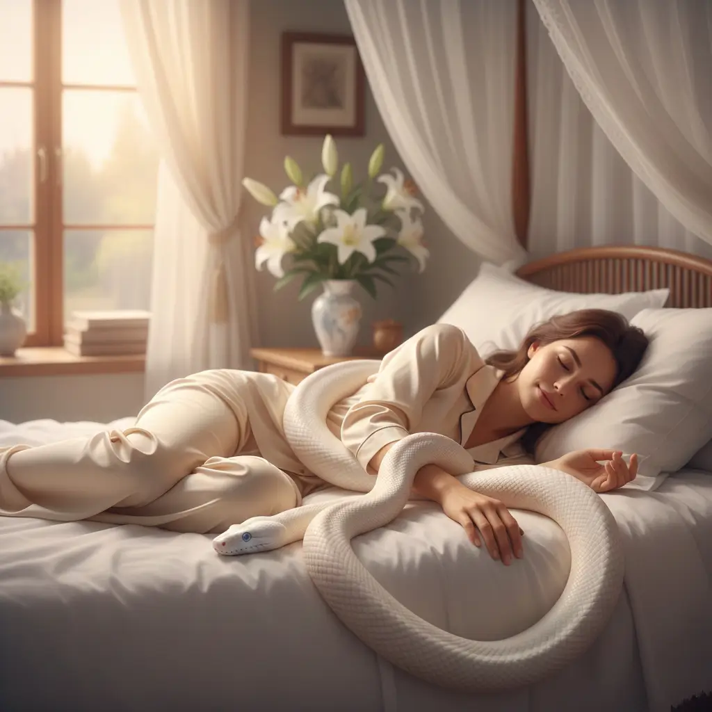 تعبیر خواب مار سفید بی آزار